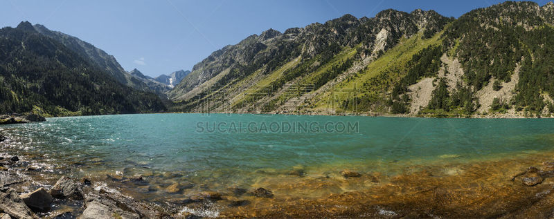 注视镜头,自然,水,旅游目的地,水平画幅,冰河,无人,全景,欧洲,夏天