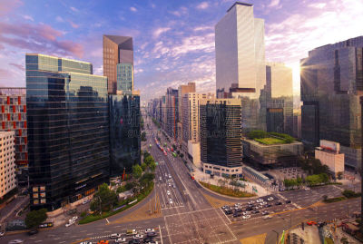 交通,韩国,首尔,城市,办公室,水平画幅,夜晚,忙碌,时间,户外