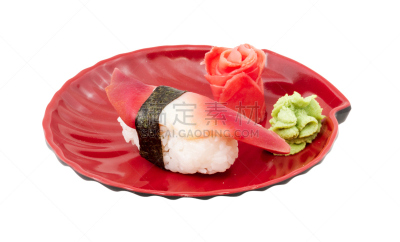 软体动物,寿司,北极贝,白色背景,赤贝寿司,水平画幅,无人,日本,生鱼片寿司,膳食