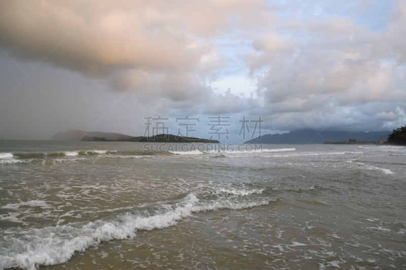 自然,马来西亚,海滩,吉打州,宝石,马六甲海峡,浮罗交怡岛,安达曼海,天空,风