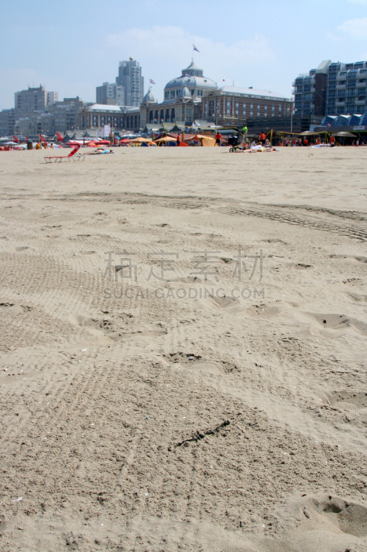斯海弗宁恩,海牙,垂直画幅,天空,褐色,沙子,无人,户外,滨水,建筑业