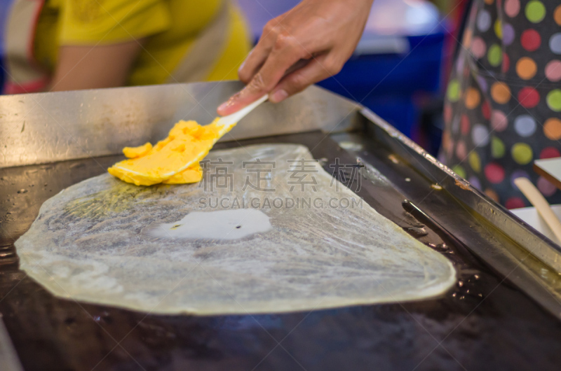 泰国,柔焦,图像,街头食品,沙嗲,格子烤肉,水平画幅,开胃品,膳食,户外