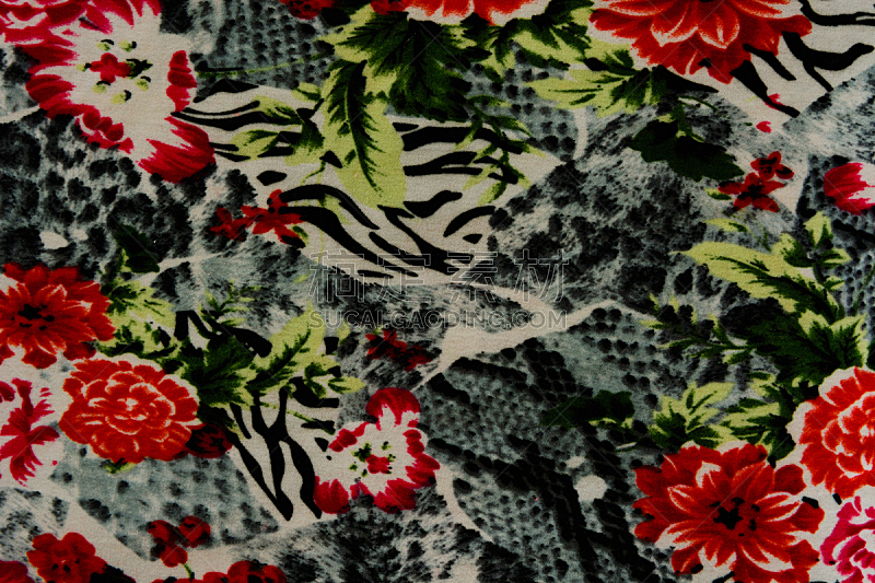 纺织品,条纹,美洲豹,式样,纹理,仅一朵花,水平画幅,无人,斑驳的,特写