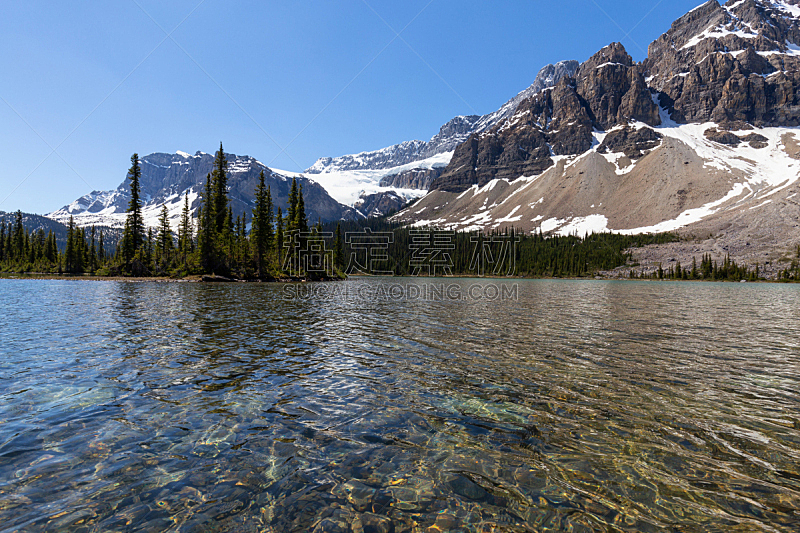 湖,加拿大落基山脉,冰河,水,天空,美,水平画幅,主干路,阿尔伯塔省,无人