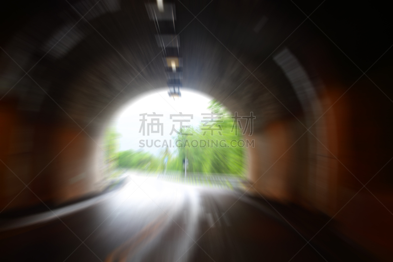 挪威,公路隧道,自然,从在汽车上的角度拍摄,迅速,水平画幅,无人,散焦,路,运动模糊