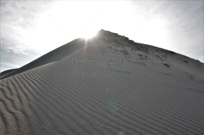 沙子,沙丘,天空,美,公园,水平画幅,云,山,夜晚,沙洲