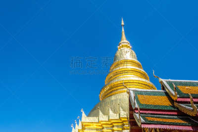 帕达哈利奔猜寺,泰国,南奔省,水平画幅,建筑,无人,户外,僧院,佛塔,东南亚