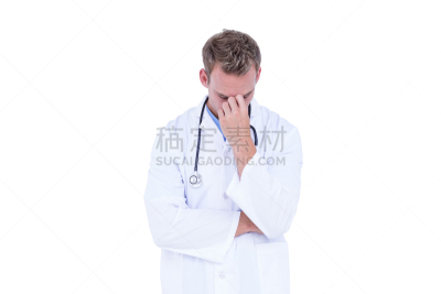 托腮,青年人,束腰外衣,仿旧磨损的效果,水平画幅,制服,白人,不看镜头,仅成年人