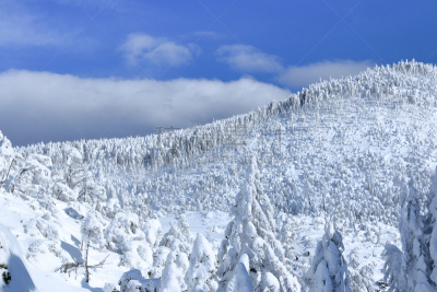 冻结的,天空,里山,水平画幅,雪,长野县,无人,火山地形,偏远的,户外