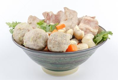 荸荠,猪肉,扎草,腰肉,水,褐色,水平画幅,生食,特写,工作室