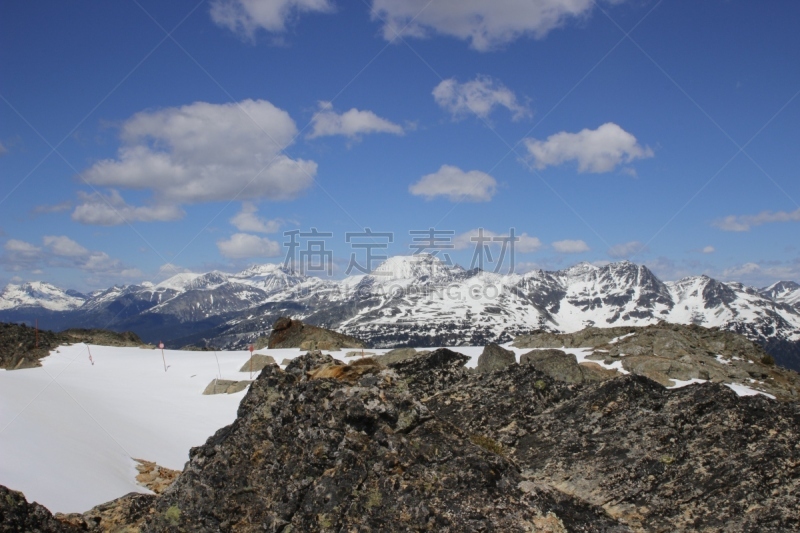 黑梳山,加拿大,惠斯勒,大不列颠哥伦比亚,天空,美,水平画幅,雪,无人,户外