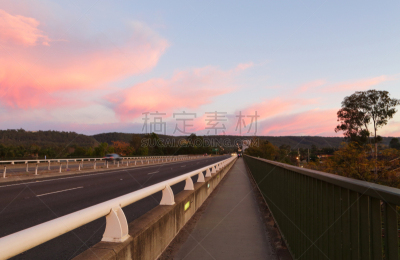 蓝山,路,澳大利亚,彭里思,大分水岭,自然,天空,水平画幅,主干路,交通