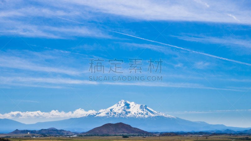 夏士塔山,水,天空,公园,水平画幅,云,山,雪,无人,伯菲克海特斯