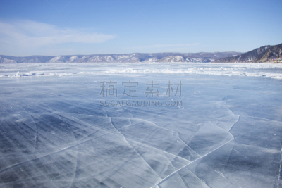 贝加尔湖,冰,冬天,地形,李斯特扬卡,伊尔库茨克,冰川,西伯利亚,美,水平画幅