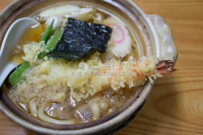 日本,面条,双层蒸锅,亚洲全麦面,油煎虾面,海老寿司,天麸罗,日式火锅菜,紫菜,选择对焦