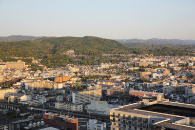 京都府,都市风景,日本,祗园,京都市,水平画幅,夜晚,旅行者,户外,商业金融和工业