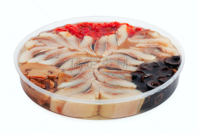 蘑菇,鲱鱼,切片食物,乌榄,餐具,芳香的,水平画幅,盐渍食品,无人,开胃品