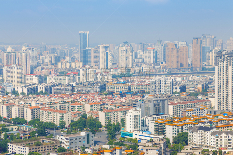 绵阳,水平画幅,建筑,无人,蓝色,金融,全景,户外,都市风景,市区