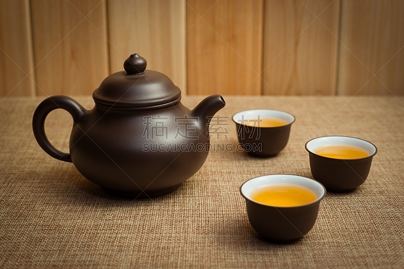 茶道,水平画幅,无人,茶杯,饮料,茶,茶壶,静物,健康生活方式,陶瓷工艺品