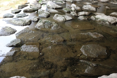 韩国,自然,石材,小溪,公园,春川市,冬天,著名自然景观,热带气候,环境