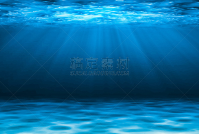 水,自然,蓝色,抽象,深的,背景,在下面,水平画幅,沙子,无人