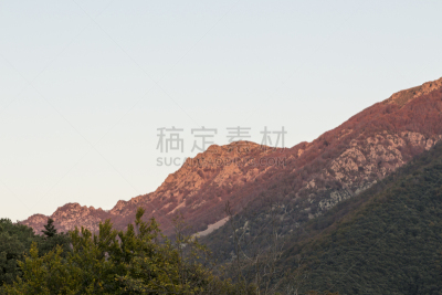 山,蒙塞尼,天空,美,水平画幅,无人,户外,叶子,季节,自然