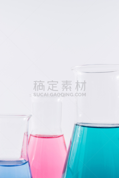 化学制品,科学,烧杯,门诊部,背景聚焦,液体,医学检验室,垂直画幅,科学实验