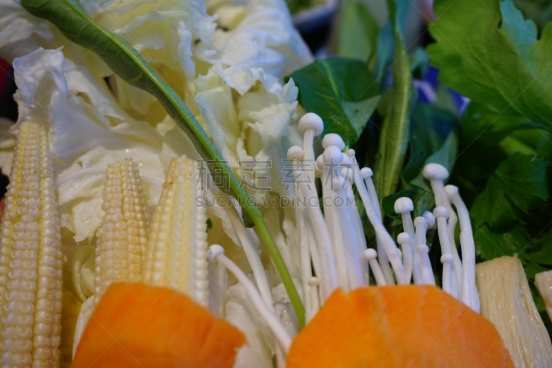 寿喜烧,蔬菜,蒟蒻,涮涮锅,日式炖菜,神户,豆腐,餐具,胡萝卜,水平画幅