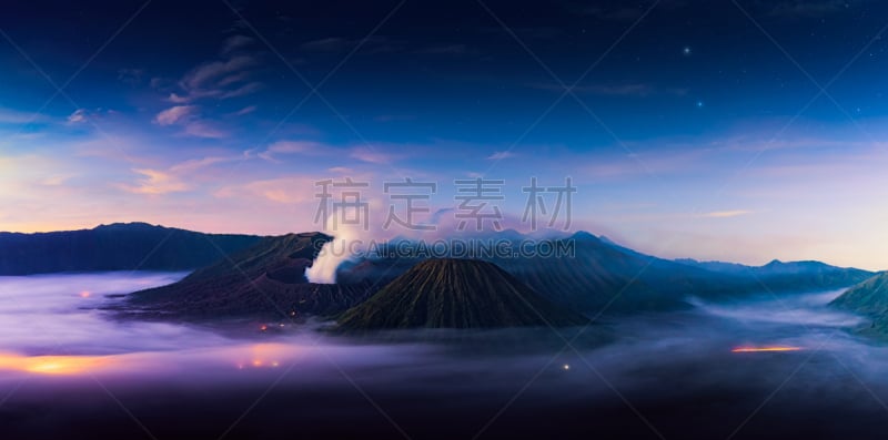 婆罗摩火山,火山,山,视角,巴杜尔山,黎明,阿帮峦山,丹霞地貌,滕格尔火山,Bromo-Tengger-Semeru National Park