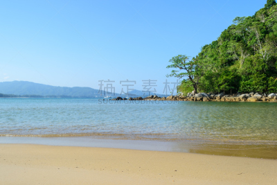 蓝色,泰国,海滩,天空,普吉岛,自然,度假胜地,水平画幅,沙子,无人