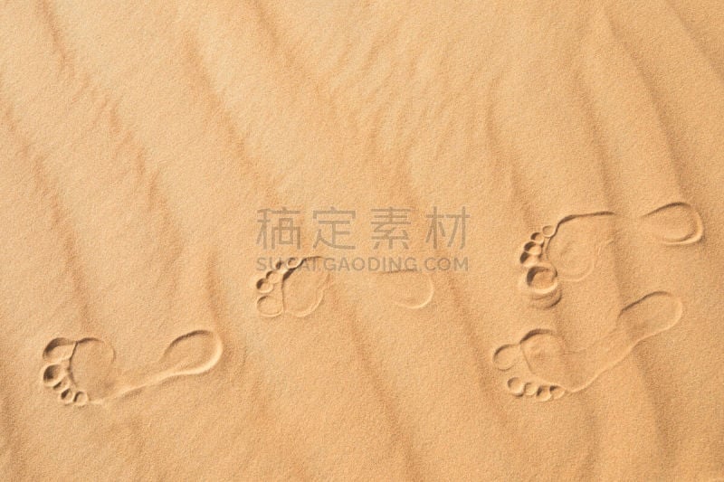 沙子,脚印,empty quarter,高大的,迪拜,沙特阿拉伯,公园,水平画幅,无人,夏天