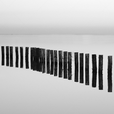 水,禅宗,无人,波河平原,黑白图片,几何形状,专心,方形画幅,海洋,反射