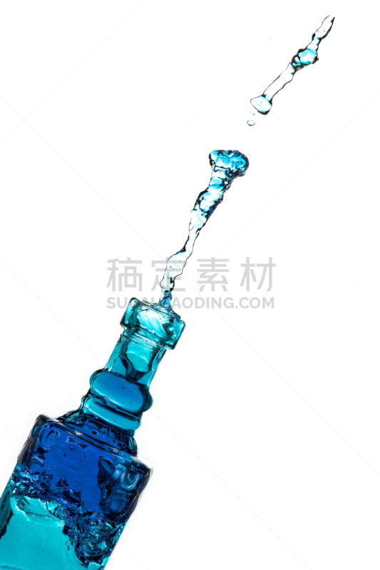 瓶子,饮料,湿,苏打,清新,背景分离,饮用水,波浪,斯帕克斯,精神振作