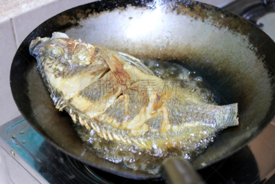 厨房,煎锅,鱼肉,鲽,罗非鱼,尼罗河,裹面包屑,餐具,水平画幅,膳食
