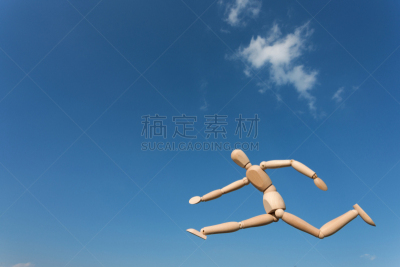 天空,娃娃,基地运行,人体活动模型,越野赛跑,水平画幅,短跑,运动员,非凡的,田径运动员