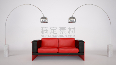 沙发,红色,水平画幅,建筑,无人,装饰物,等候室,室内,住宅内部,华贵