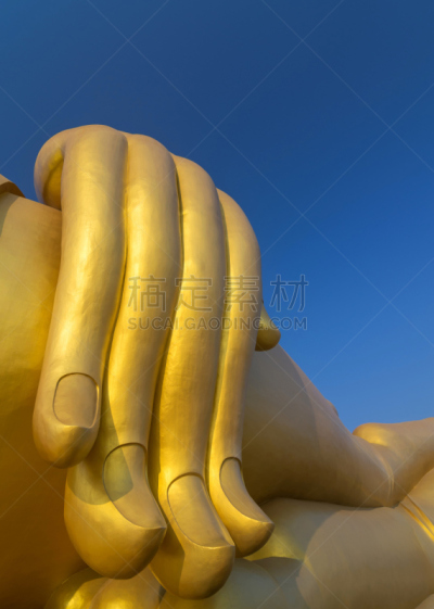 泰国,佛,寺庙,僧院,分针,垂直画幅,灵性,无人,符号,巨大的