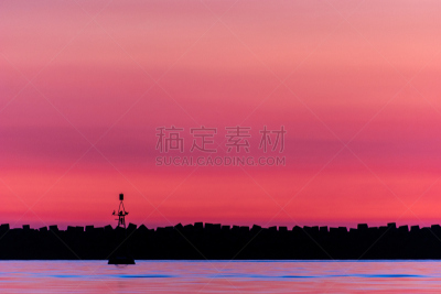 黄昏,天空,美,水平画幅,形状,夏天,几何形状,户外,灯塔楼,戏剧性的天空