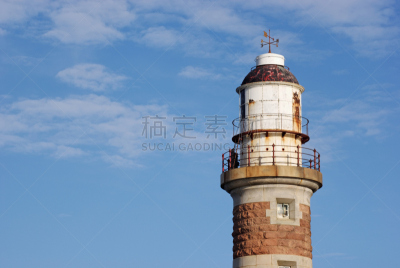 灯塔楼,水平画幅,彩色图片,无人,蓝色,古老的,桑德兰,英格兰东北部,生锈的,摄影