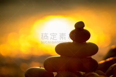 石头,圆石滩,水,天空,灵性,休闲活动,旅行者,夏天,海岸地形