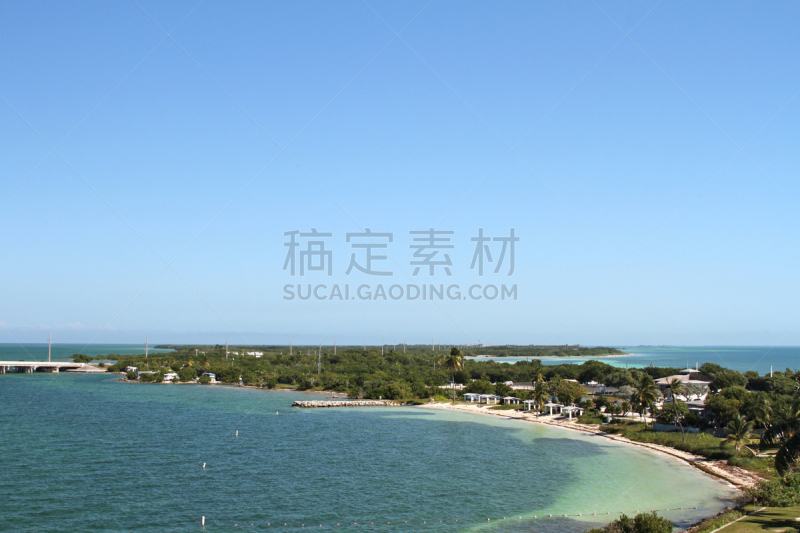 佛罗里达群岛,巴伊亚宏达州立公园,天空,水平画幅,无人,大西洋,bahia honda key,户外,海滩,海景