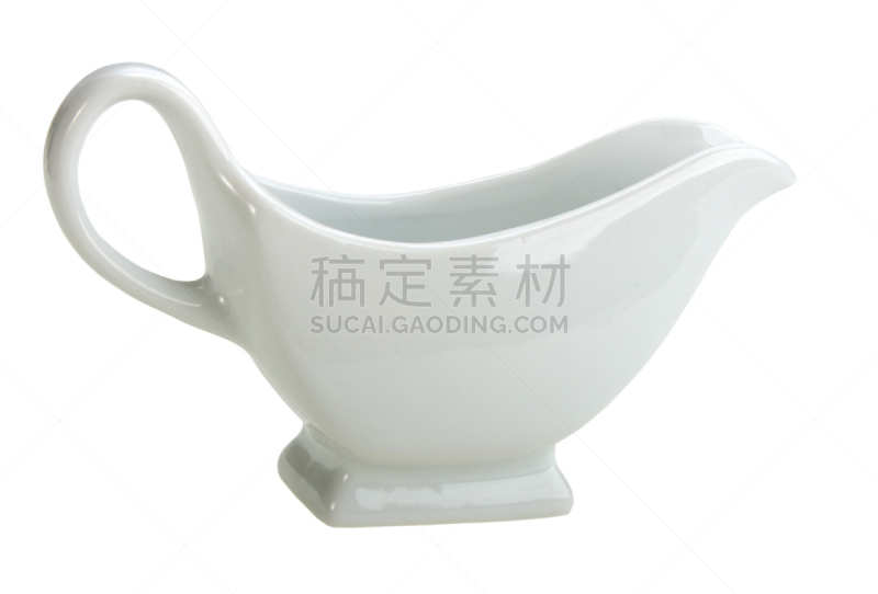 酱油壶,白色,一个物体,水平画幅,无人,肉汁,背景分离,陶瓷制品,船,特写