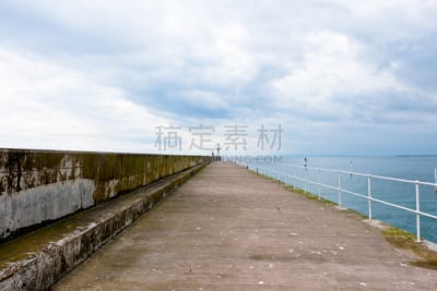 皮特恩维姆,灯塔楼,水,石墙,水平画幅,法夫,无人,海港,苏格兰,石材