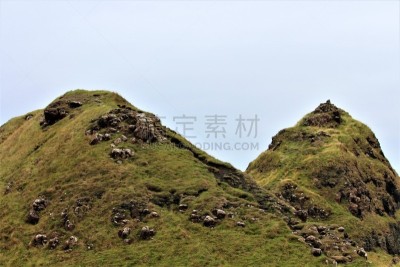 北爱尔兰,巨人之路,水平画幅,山,火山地形,传统,岩层,旅行者,海岸地形,户外
