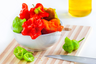 椒类食物,辣椒,主教法冠,农业,蔬菜,热,清新,菜园,香料,食品