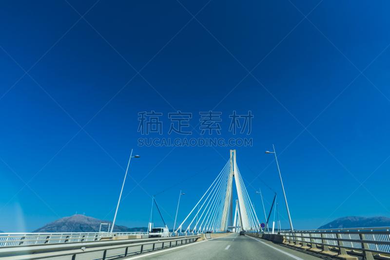 希腊,桥,水,天空,美,水平画幅,云,夜晚,无人,夏天