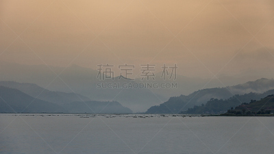 云,湖,尼泊尔,博卡拉,都市风光,水,天空,水平画幅,山,喜马拉雅山脉