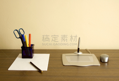 新的,过时的,设计师,工具,文具盘,办公室,水平画幅,墙,组物体,图像