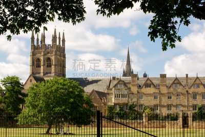 默顿地区,牛津,大学,游乐场,密歇根州牛津,小礼拜堂,中世纪时代,庭院,运动场,校园