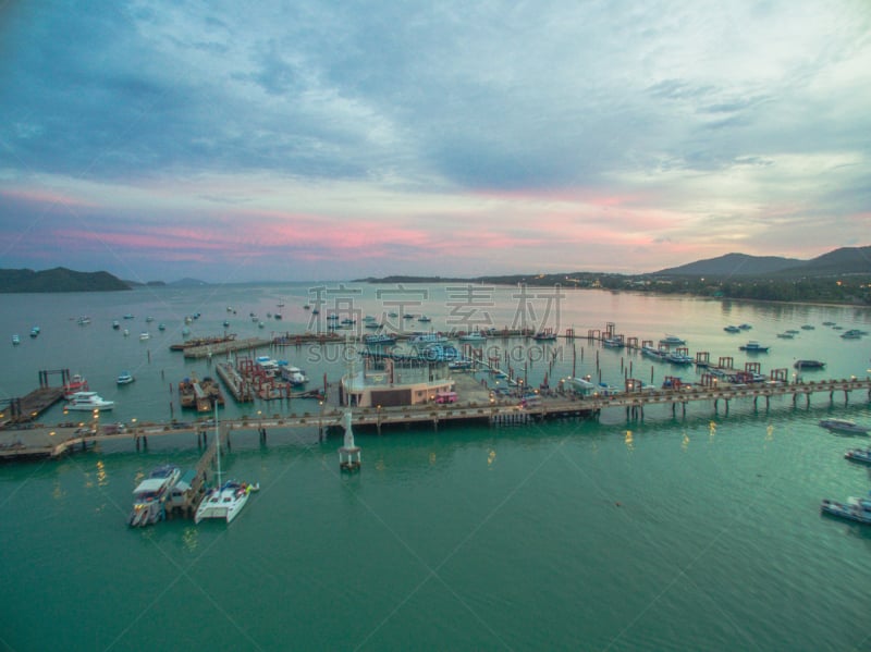 码头,快艇,运动,水平画幅,海港,旅行者,船,岛,海洋,摄影